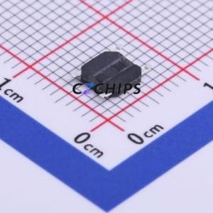 TS-1187B-B Tactile Switch SMD Switch Single Pole Single Throw Round Button 1.6N Vertical Mount - Product Image 2