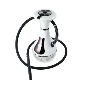 Nouvelle conception de chicha électrique rechargeable sans charbon, chicha électrique portable avec kit d'emballage EVA - Product Image 3
