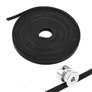 Couleur noire 6mm 9mm 10mm Width100 <span class=keywords><strong>Mètre</strong></span> Par Rouleau "L" <span class=keywords><strong>Courroie</strong></span> En Caoutchouc <span class=keywords><strong>Dentée</strong></span> <span class=keywords><strong>Courroie</strong></span> De Distribution À Extrémité Ouverte Par <span class=keywords><strong>Mètre</strong></span> - Product Image 6