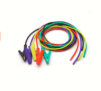 Câble de connexion pour ligne de test haute tension - Pince crocodile / Fiche banane, conducteur en cuivre étamé, isolation en PVC 1