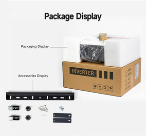 Inversor Solar Híbrido HE300-<span class=keywords><strong>12000</strong></span>-F <span class=keywords><strong>I5</strong></span> 11kw 48V IP21 de Onda Sinusoidal Pura, Inversor Fotovoltaico 2MPPT, Inversor Solar sin Batería - Product Image 5