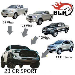 <span class=keywords><strong>Prix</strong></span> Usine BLN Kit Carrosserie <span class=keywords><strong>GR</strong></span> <span class=keywords><strong>Sport</strong></span> <span class=keywords><strong>2023</strong></span> Facelift – Pare-chocs Bolt-on Compatible avec <span class=keywords><strong>Hilux</strong></span> 05-15 et Fortuner 12-15 – Accessoires Universels - Product Image 3
