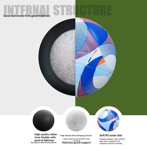 Comercio Exterior de Balones de Fútbol Número 5 de Alta Calidad y Comodidad para Adultos, Partidos de Superliga, Fútbol Profesional, Venta al por Mayor, Modelo BLL - Product Image 3