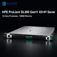 Harga Pabrik HPE DL360 Gen11 1U Intel Xeon 4514Y 16C 128G DDR5 2x1.2TB Server Cloud Performa Tinggi