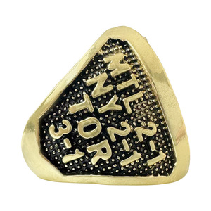 Vente directe du fabricant d'anneaux de championnat de hockey des Blackhawks de <span class=keywords><strong>Chicago</strong></span> de la LNH 1938 transfrontalière - Product Image 4