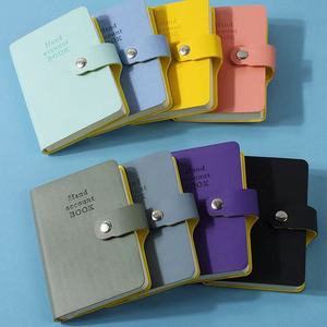 Cuaderno <span class=keywords><strong>de</strong></span> Bolsillo Personalizado A6/A7 con Botón a Presión, Cubierta <span class=keywords><strong>de</strong></span> Cuero Sintético, <span class=keywords><strong>Diario</strong></span> Portátil para Estudiantes, Mini <span class=keywords><strong>Diario</strong></span> con Encuadernación Perfecta - Product Image 2
