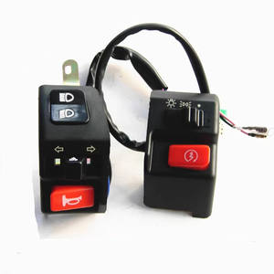 Interruptor de Manillar de Motocicleta al por Mayor, Kit de Control de Interruptor Izquierdo y Derecho para Scooter ZY125 Lingying 150 - Product Image 1
