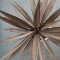 Plante d'Agave Artificielle en Plastique Personnalisable en Pot pour la Décoration de Table de Mariage, Noël et Thanksgiving - Utilisation Intérieure