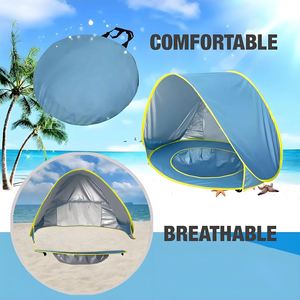 Unisex Kids Indoor Play <b>Tent</b> Polychrome Swimming Pool <b>Large</b> Space Waterproof Portable One Bedroom Three-season Quick - Product Image 3