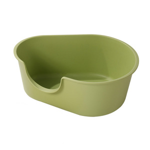 New extra-<b>large</b> anti-splash open cat litter <b>box</b>, <b>large</b> size cat toilet, cross-border wholesale, ready to ship. - Product Image 1