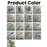 Nouveau Desgin Artificielle EVA Fleur Real Touch Avancée Maison Pivoine Corail Fruit Fleur pour La Maison De Mariage Décoration De Table