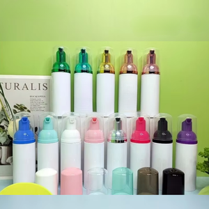 ขวดปั๊มสเปรย์ทรงกลมสีขาวขนาด 50 มล. สำหรับทำ<span class=keywords><strong>ค</strong></span>วามสะอาดผิว<span class=keywords><strong>หน้า</strong></span> ขวดปั๊มฟองขนาด 30 มล. ขวดโฟมทำ<span class=keywords><strong>ค</strong></span>วามสะอาดขนาด 60 มล. ทำจากพลาสติก - Product Image 1