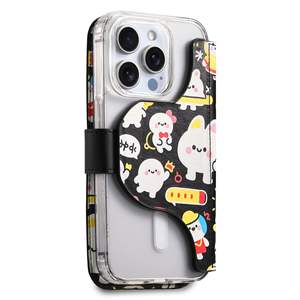 Nuevas llegadas: Funda de cuero personalizada por sublimación para iPhone con diseño de moda urbana - Product Image 3