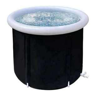 Portable Inflatable Electric Freestanding Swim Spa for Athlete Recovery Outdoor Cold Plunge Tub Adults' <strong>Ice</strong> Bath <strong>Bucket</strong> - Product Image 4