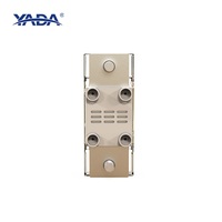 Medidor de Energía Digital Inteligente Monofásico YADA DJSF3366 con Pantalla LCD, RS485 Modbus, CC 1000V, Medidor Eléctrico para Riel DIN