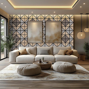 Panel Acústico de Densidad Media y Alta, Insonorizante y Absorbente de Sonido, <span class=keywords><strong>para</strong></span> Decoración de <span class=keywords><strong>Paredes</strong></span> - Product Image 3