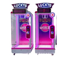 Vente en gros usine : Machine à griffes à thème pêcheurs de dattes rose de haute qualité - Jeu d'arcade à monnayeur pour la capture de peluches, idéal pour les centres commerciaux