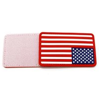 Patch personnalisé 3D en PVC souple, respectueux de l'environnement, découpé à la forme, adhésif, pour uniformes, vestes, sacs, design de collection, drapeau personnalisé