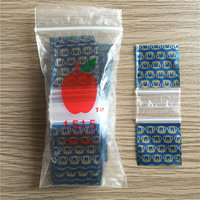 Sacs à fermeture éclair miniatures sur mesure 1212 1515 2020 de l'usine chinoise – Petits sacs en plastique à fermeture éclair de marque Apple