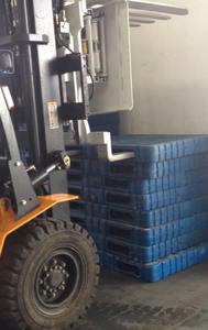 Nouvelle pince à pousser pour <span class=keywords><strong>chariot</strong></span> élévateur en acier inoxydable de haute qualité 2024, inverseur 360 °   Rotation stable pour chariots élévateurs de 3 à 8 tonnes - Product Image 4