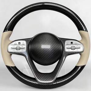 Housse de <span class=keywords><strong>volant</strong></span> personnalisée MRBULLS Designer Girl en <span class=keywords><strong>cuir</strong></span> artificiel 3 branches pour BMW 428i Gran Coupe X1 Série 3 X6 M 330e - Product Image 1