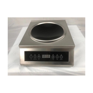 Table de cuisson à induction commerciale haute puissance 5000W, brûleur concave, commande tactile, wok, cuisinière à induction commerciale - Product Image 2
