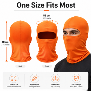 Mens Custom Logo Design Printed Summer Motorcycle Riding Shiesty Skimask Face Cover <strong>Ski</strong> Mask <strong>Balaclava</strong> - Product Image 6