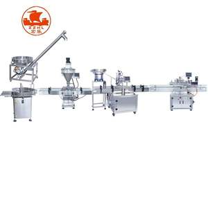 Máquina automática de llenado y sellado de polvo de detergente de leche de proteína de tóner línea de polvo de llenado 66 - Product Image 1