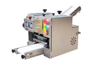 Machine à fabriquer des tortillas, rotis, chapatis, pains arabes, pita, dumplings, empanadas et enveloppes de pâte entièrement automatique et compacte