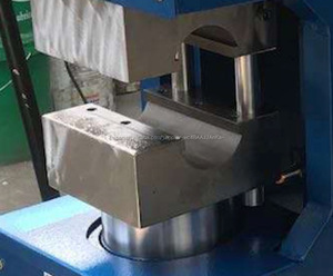 Máquina de prensado de extrusión de virolas de alambre de aluminio hidráulico con marco abierto tipo C Horizontal, 100 toneladas - Product Image 2