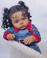 R & B Real Bonecas Lol Doll Toddler Newborn Bebe Reborn Completo De Silicon Black Reborn Dolls Silicone