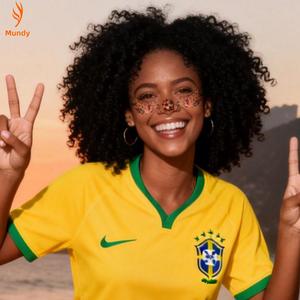 Tatuajes Temporales de la Copa Mundial de Fútbol 2026 en América del Norte - Pegatinas No Tóxicas para Niños y Adultos para la Cara y el Cuerpo, Ideales para Reuniones de Aficionados - Product Image 3