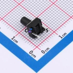 TSA06154-095B332BA Tactile <b>Switch</b> Through hole Component (THT),6.1x6.1mm <b>Switch</b> Single Pole Single Throw Round Button 1.8N 6.1mm - Product Image 2