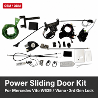 Kit d'accessoires intérieurs pour Mercedes-Benz Vito : Porte coulissante électrique améliorée, porte centrale électrique pliable, design modifié