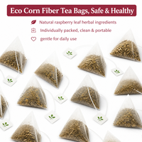 Té de Hoja de Frambuesa, Equilibrio Herbal, Apoyo al Bienestar Materno, Tónico Uterino, Vitalidad del Ciclo, Fitonutriente Vegano, 30 Unidades, 60g