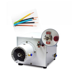 Machine automatique de coupe et de dénudage et de torsion de câbles électriques multiconducteurs à grande vitesse à quatre fils - Product Image 5