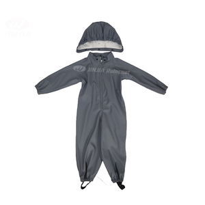 Combinaison imperméable intégrale pour bébés garçons et filles, combinaison de pluie pour enfants, imperméables en PU pour enfants, <span class=keywords><strong>prix</strong></span> fabricant - Product Image 2