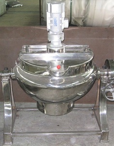 JOSTON-Mélangeur inclinable en acier inoxydable, pour le fromage, le mélange de fromage et de crème, chauffage au gaz, bouilloire chemisée - Product Image 6