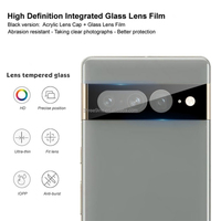 Lot de 2+2 protections d'écran en verre trempé anti-espionnage, anti-rayures, dureté 9H, HD pour caméra Google Pixel 10 Pro