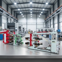 Imprimante d'étiquettes grand format flexographique automatique JINGDIANRUIHUA JDR-2000, vitesse 100 m/min, contrôle Android, structure empilable, CE