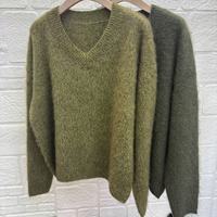 2025 femmes pull tricot col en v pull doux pour la peau femmes laine tricoté pull épais pull hiver prix usine