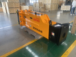 Rompedor Hidráulico Silencioso Tipo Caja SOOSAN SB140, Nuevo, para Trabajos de Demolición con Excavadora - Product Image 5