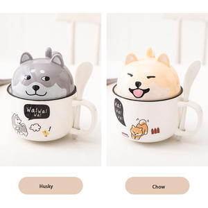 Taza de doble propósito de una taza más vendida, caja de Taza de cerámica de Animal lindo divertido, tazas de dibujos animados, empuñadura de mano, agua caliente o agua fría - Product Image 5