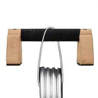 Nouveau style support de dips en bois massif durable avec barre de pompes pour usage au sol à domicile, garantie 1 an, musculation et fitness