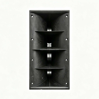 Profesional Cocok untuk Line Array Dual 75core Tweeter Speakers Line Array Horn Double Throat Opening