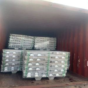 Vente directe d'usine chinoise : Lingots d'aluminium A7, A8, ADC12, lingots d'aluminium pur à 99,7 % en vente - Product Image 6