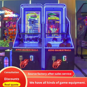 Nhà Máy Bán Buôn 60-Inch Video Bóng Rổ Chụp Máy Mới Đồng Xu Hoạt Động Trò Chơi Thiết Bị Cho Người Lớn Trẻ Em Trung Tâm Mua Sắm - Product Image 6