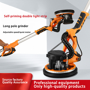 Machine à poncer les murs, ponceuse murale, <span class=keywords><strong>aspirateur</strong></span>, machine à poncer les murs à double lampe et longue perche - Product Image 1