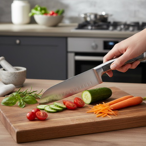 Coltello Santoku HARLEY 17,5 CM in Acciaio Inossidabile - Product Image 3