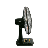 Version Support de Bureau Ventilateur de Table Solaire Silencieux 3 Vitesses Réglable Aluminium Ménage Mise à Niveau 16 Pouces 45w Électrique Plastique Boîte de Couleur
